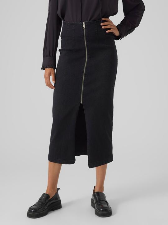 Produktbild Vero Moda Hohe Taille Langer Rock Jeansrock (XS)