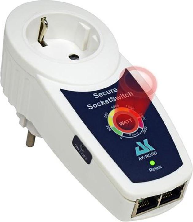 Produktbild AK-SecureSocketSwitch Schaltbare IP Steckdose