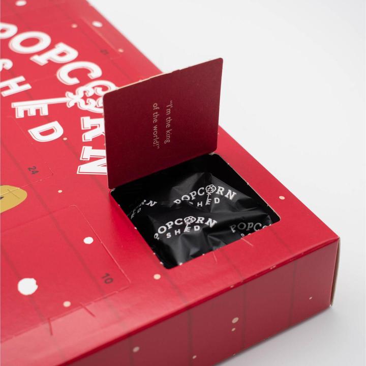 Produktbild Popcorn Shed Adventskalender Gourmet Popcorn