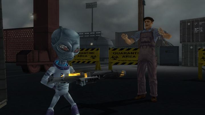 Actual product image THQ Destroy all Humans! (PS4, FR)
