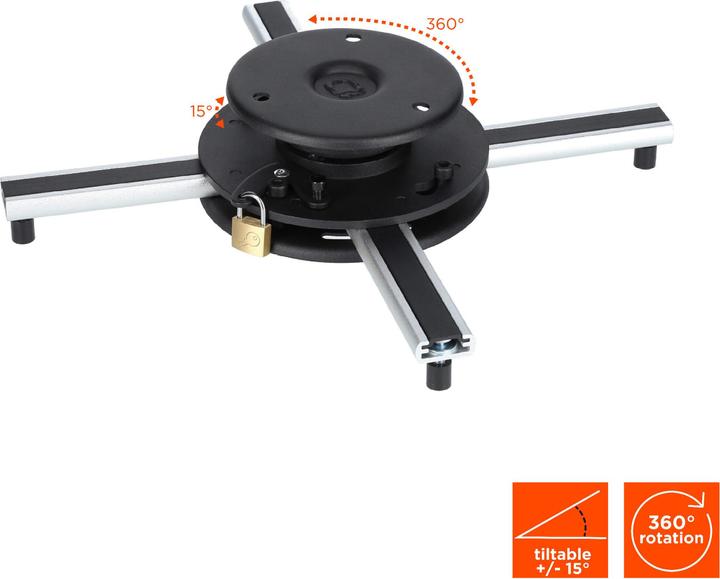 Image du produit Celexon PS Ultraflat - Pince pour projecteur (Plafond)