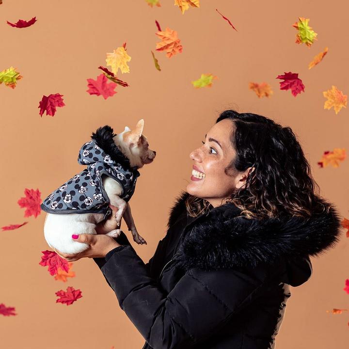 Image du produit Mickey Mouse Manteau pour chien Gris (XXS, Manteau pour chien)