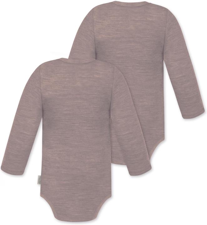 Actual product image Normani 2-pack baby merino long-sleeved body "Tuai" - 9397 (74)