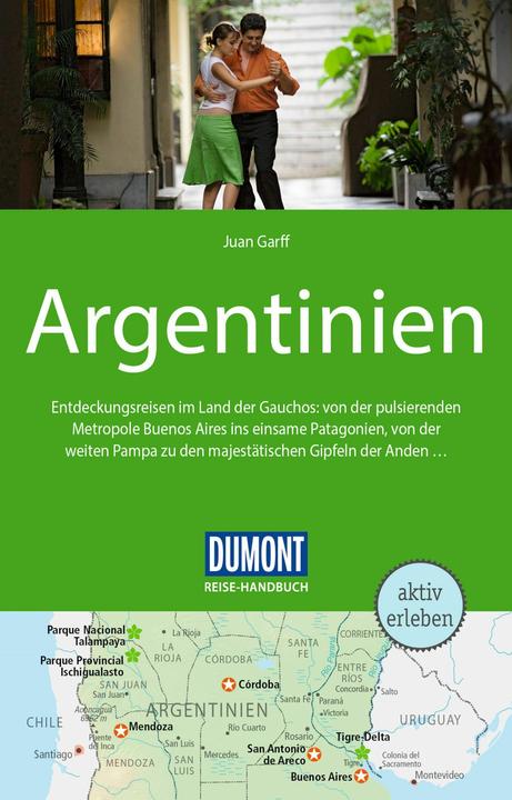 Actual product image Reise-Handbuch Reiseführer Argentinien (German, Juan Garff, 2024)