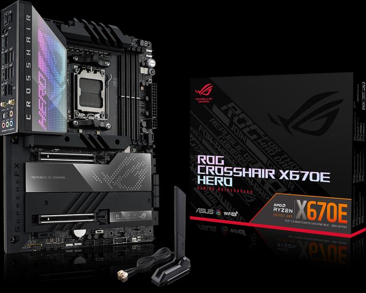 Immagine prodotto ASUS ROG Crosshair X670E Hero (AM5, AMD X670E, ATX)