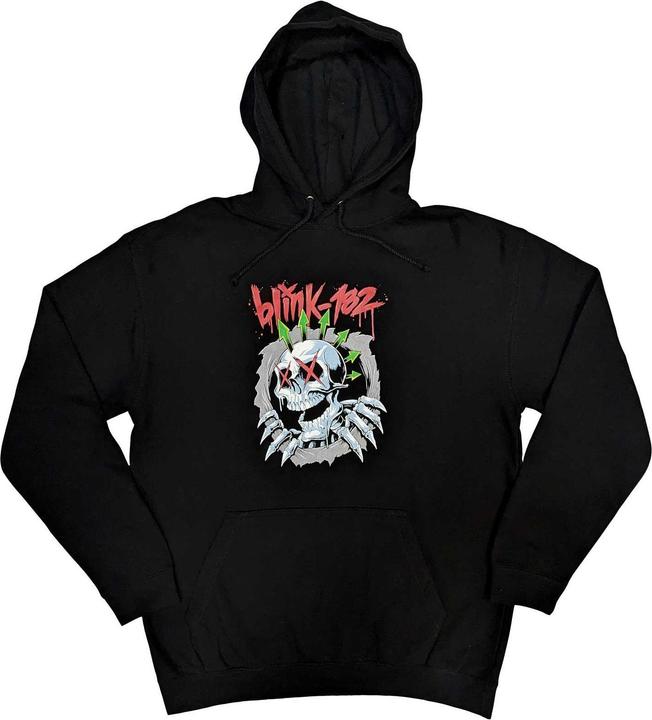 Actual product image Blink 182 Unisex Adult Six Arrow Skull Hoodie (XL)