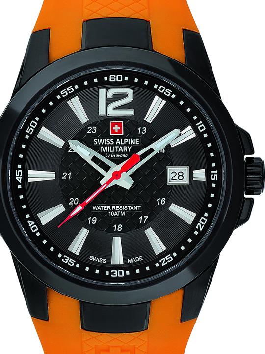 Actual product image Swiss Alpine Military 7058.1879 Men's Watch 43mm 10ATM (Analogue wristwatch, 43 mm)