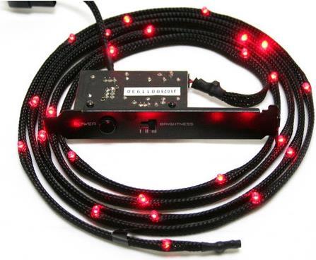 Actual product image NZXT LED sleeve (Red)