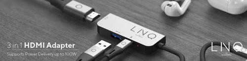 Image du produit LINQ Connects 3in1 USB-C Multiport Hub (USB-C, 1 Ports)