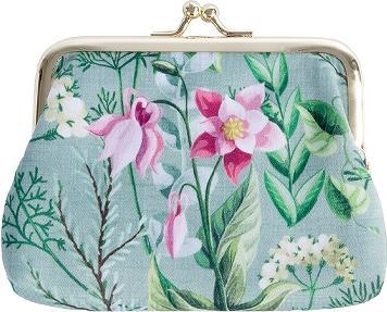 Actual product image Artebene Portemonnaie hellblaue Blüten