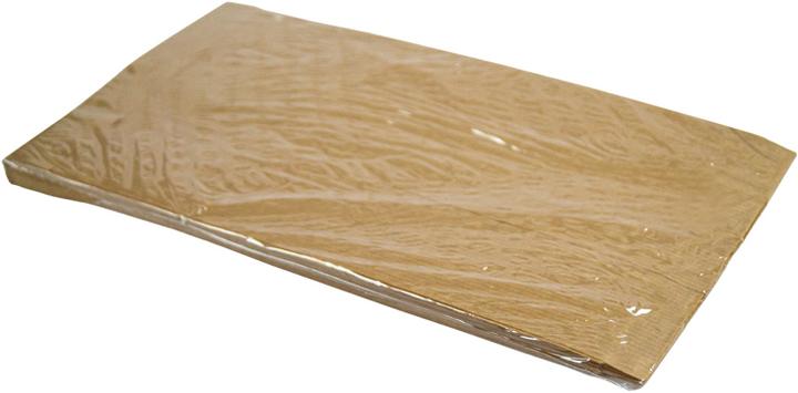 Produktbild miniSchoggi Brotbeutel Braun mit Falz 28 x 15 cm, 25 Stück