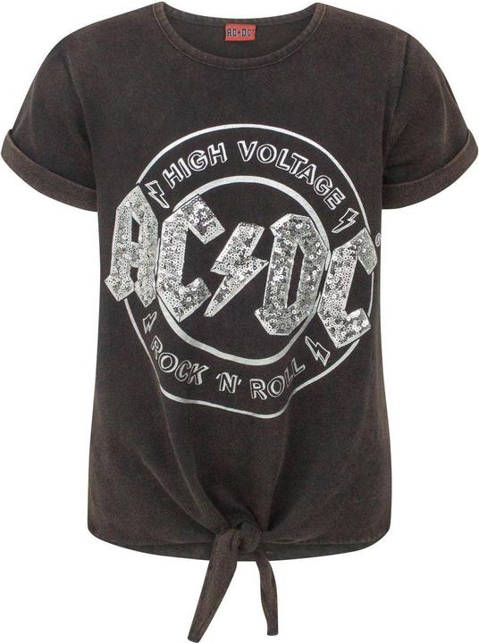 Image du produit AC/DC - T-shirt HIGH VOLTAGE - Fille (146, 152)