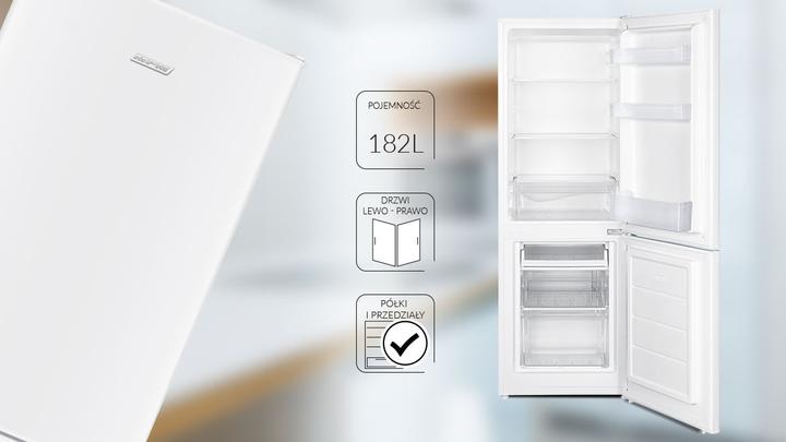 Immagine prodotto MPM Frigorifero-congelatore MPM-182-KB-38W (bianco) (182 l)
