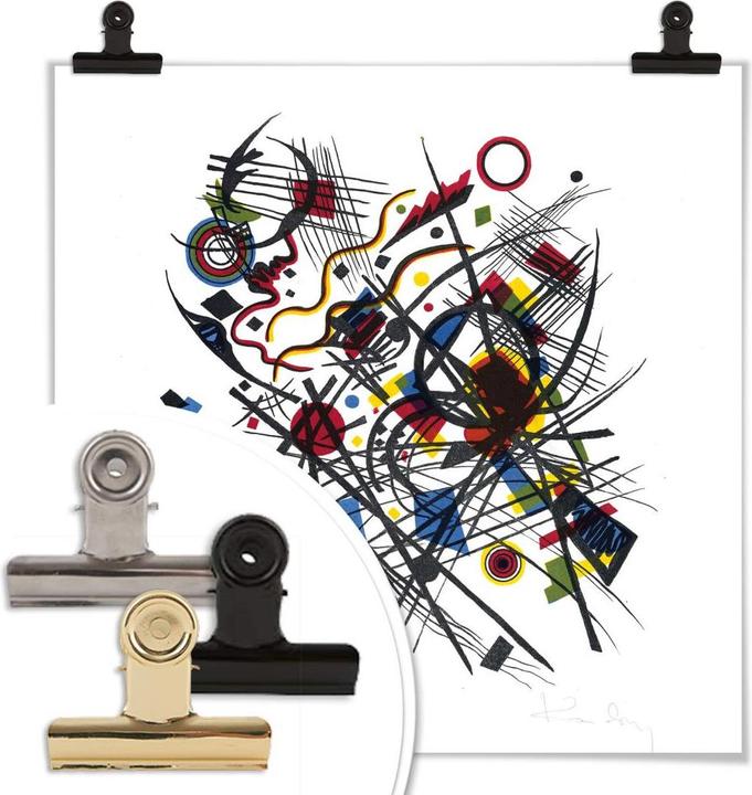 Immagine prodotto Trenddeko Kandinsky - Litografia per la cartella del Bauhaus (30 x 30 cm)