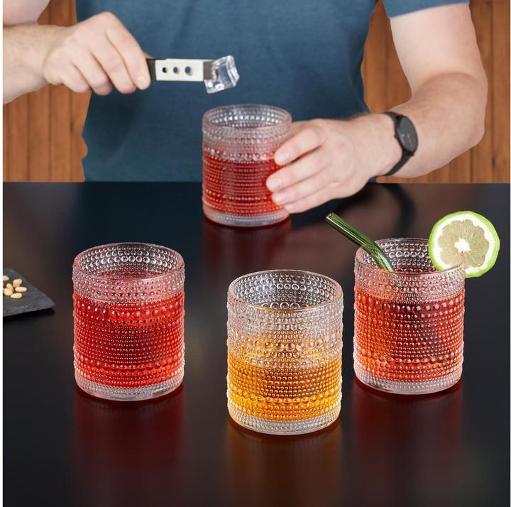 Produktbild Relaxdays 4x Trinkgläser (0.41 l, 4 x)