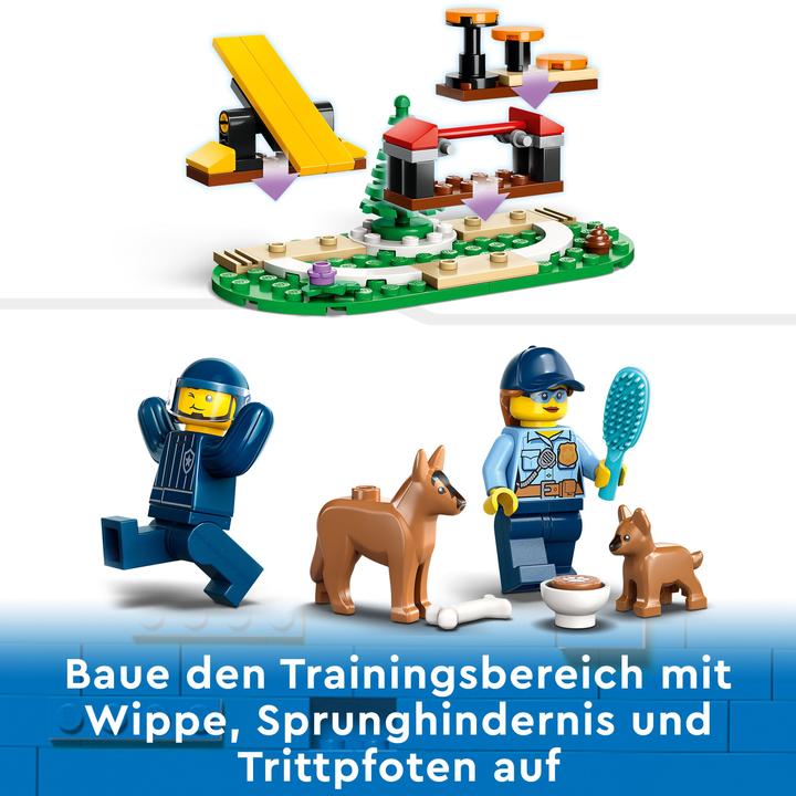 Immagine prodotto LEGO Addestramento mobile per cani poliziotto (60369, LEGO City)
