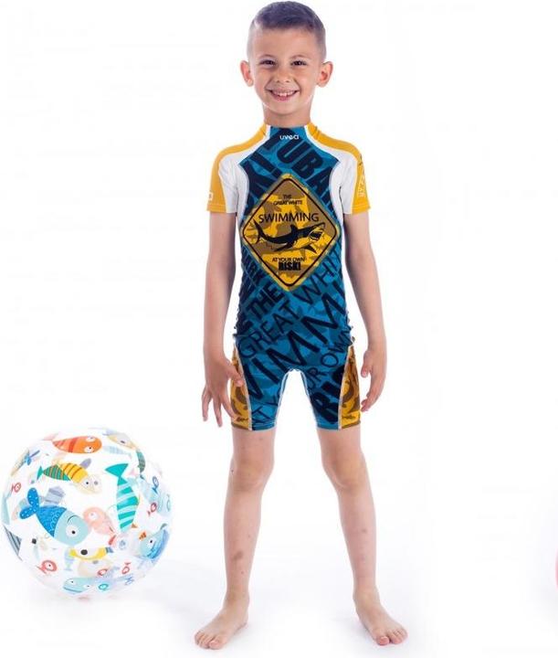 Actual product image Uvea Kids UPF 0 Swimsuit Manly Scareme (116, 122, 120 B)