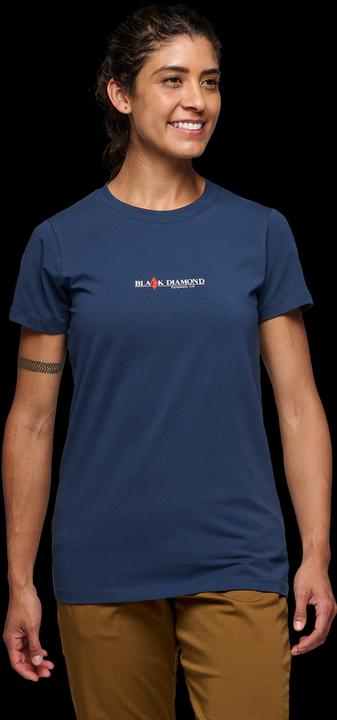 Actual product image Black Diamond Heritage Wordmark Ss Tee (L)