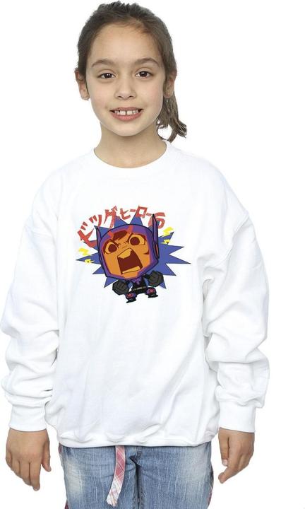 Image du produit Disney - Sweat BIG HERO BAYMAX HIRO ANGRY MANGA - Fille (128)
