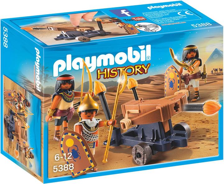 Image du produit Playmobil Soldats égyptiens avec des lanceurs de fléchettes (5388, Histoire de Playmobil)
