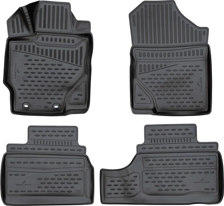 Immagine prodotto Walser Tappetini in gomma XTR per Toyota Yaris (P13) 12/2010-2020, anche Hybrid (2 tappetini anteriori + 2 tappetini posteriori)