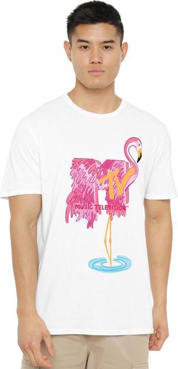 Actual product image MTV Mens Flamingo T-Shirt (S)