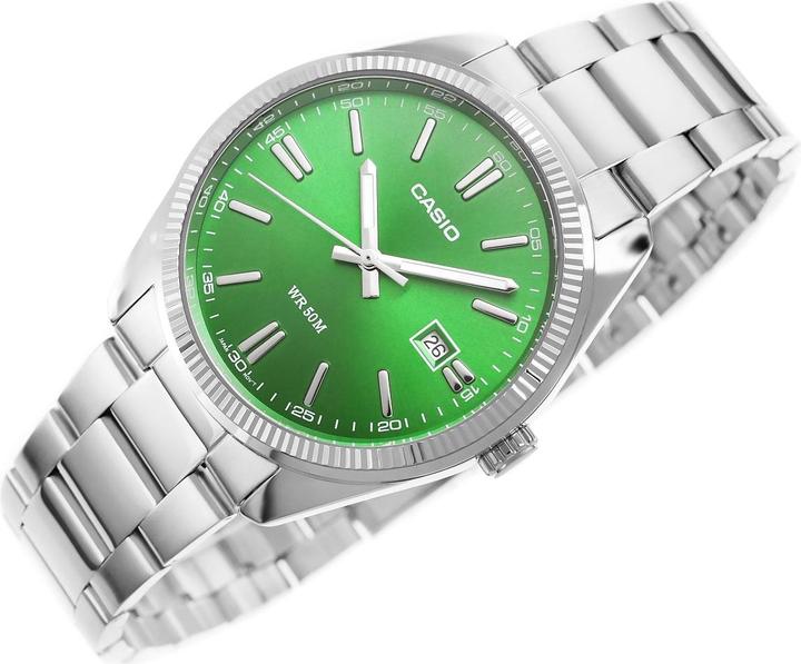 Actual product image Casio MTP-1302PD-3AVEF Collection 39mm 5ATM (Analogue wristwatch, 38.50 mm)