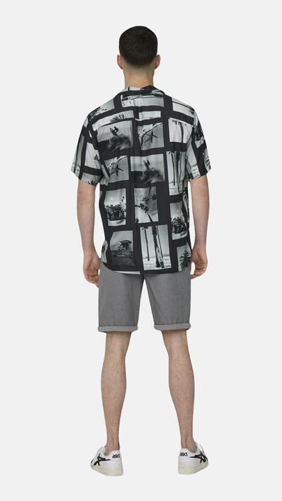 Produktbild Only & Sons Onsnano Reg Cotton Viscose Ss Aop Shirt (XS)