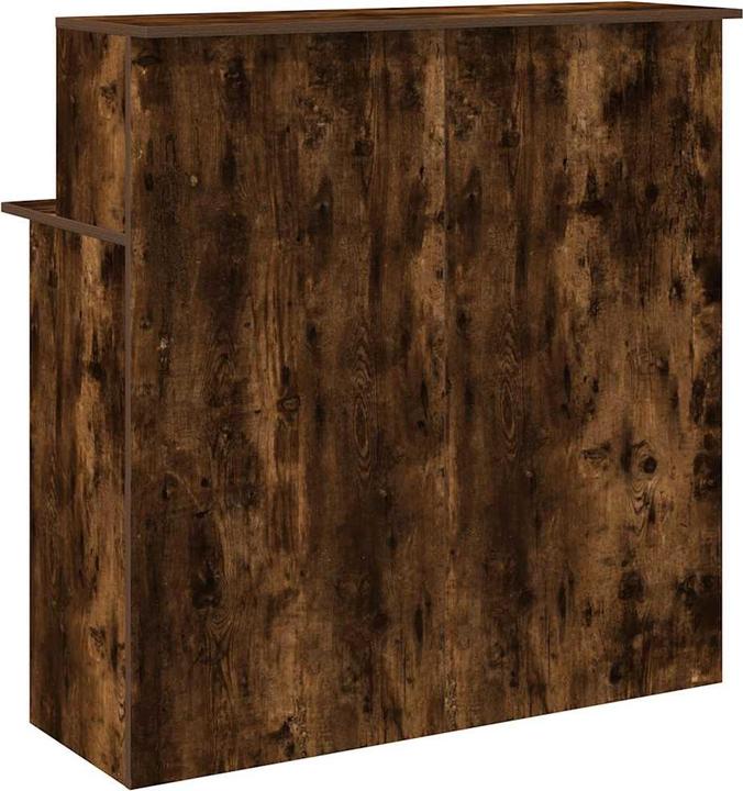 Immagine prodotto VidaXL Bancone reception in rovere affumicato 100x50x103,5 cm bancone reception in legno