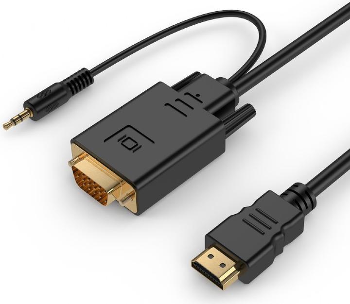 Immagine prodotto Gembird HDMI (Typ A) — VGA (1.80 m, HDMI, VGA)