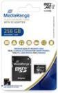 Actual product image MediaRange SD MicroSD Card UHS-1 Cl.10 incl. adapter (256 GB, microSDXC, U1, UHS-I)