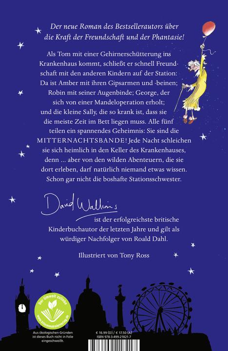 Produktbild Rotfuchs Die Mitternachtsbande (Deutsch, David Walliams, 2024)