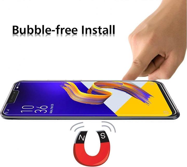 Produktbild Screenguard Asus ZenFone 5 / 5Z Panzerglas Schutzfolie Case Friendly Design (1 Stück, Asus Zenfone 5Z, Asus Zenfone 5 (ZE620KL))