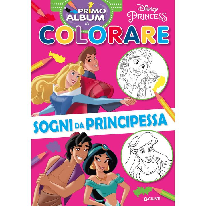 Produktbild Primo album da colorare Disney Princess