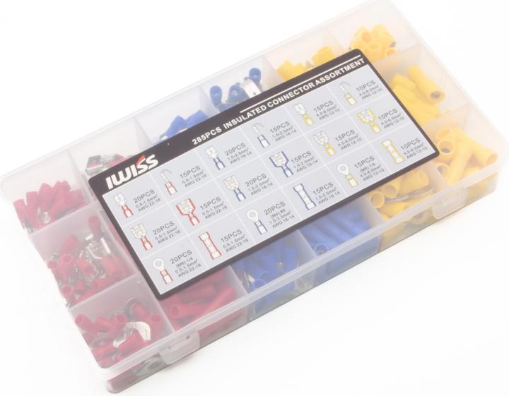 Image du produit Iwiss Kabelschuhe Quetschverbinder Set