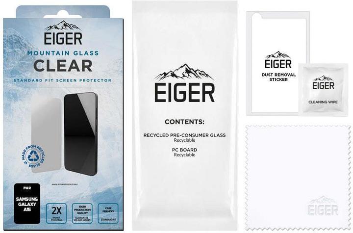Produktbild Eiger Mountain Glass (1 Stück, Samsung Galaxy A15 5G, Samsung Galaxy A15)