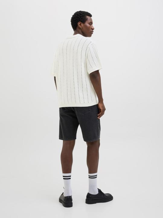 Actual product image Jack & Jones Jorparos Knit Easter Ss Crochet Polo (XXL)