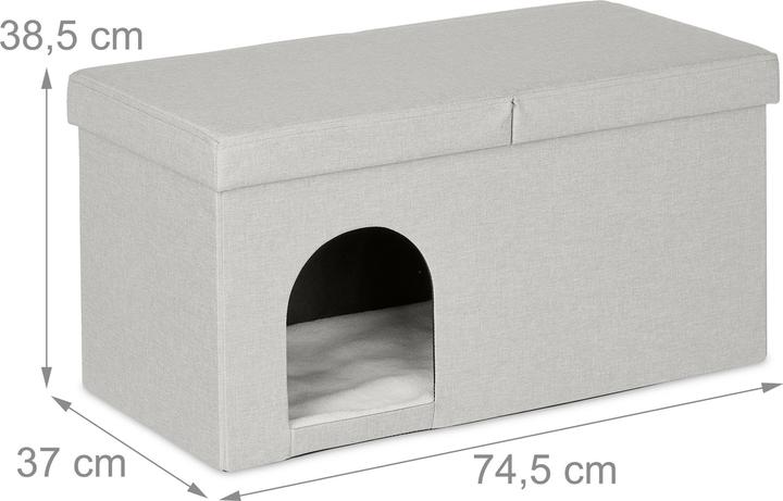 Image du produit Relaxdays Cave à chat (Chat)