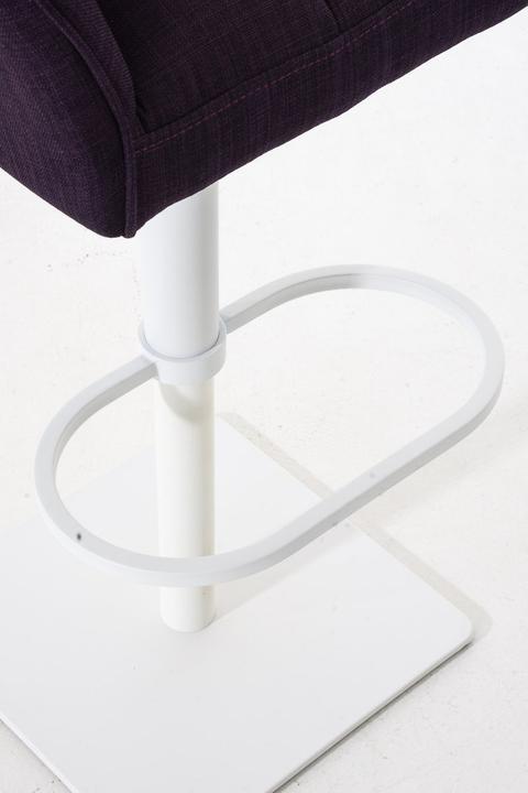 Image du produit CLP tabouret de bar Damaso W tissu, violet