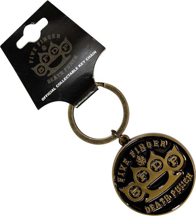 Actual product image Five Finger Death Punch Knuckle Schlüsselanhänger