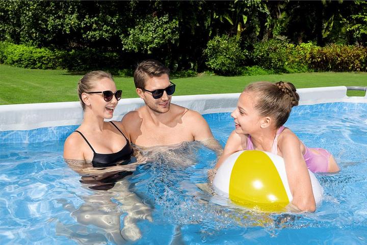 Image du produit Bestway Power Steel Frame Pool-Set 412 x 201 x 122 cm (412 x 201 x 122 cm)