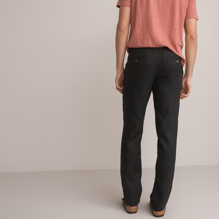 Actual product image La Redoute Collections Linen trousers (44)