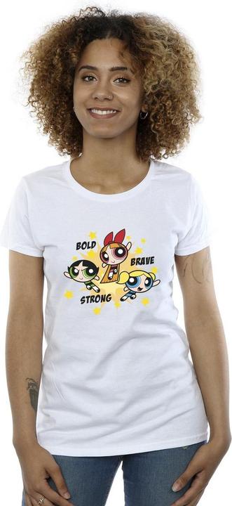 Immagine prodotto The Powerpuff Girls Girls Bold Brave Strong Maglietta Donna (S)