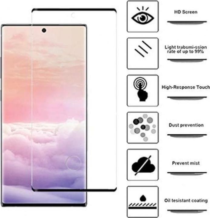 Produktbild Screenguard Samsung Galaxy S10 Lite Full Screen Panzerglas Schutzfolie 2.5D 9H (1 Stück, Samsung Galaxy S10 Lite)