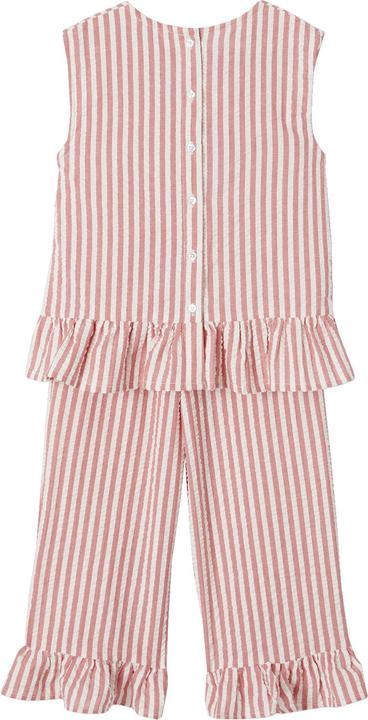 Actual product image Vertbaudet Girls' set: blouse & 7/8 trousers (158)