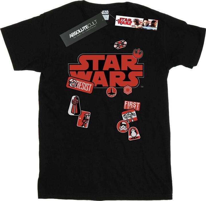 Image du produit Star Wars - T-shirt THE LAST JEDI BADGES - Homme (M)