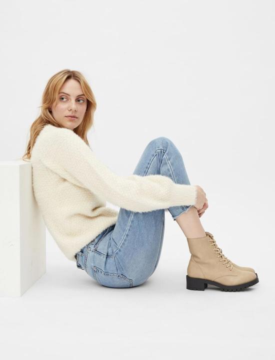 Actual product image Bianco BIACLAIRE lace-up boots (42)