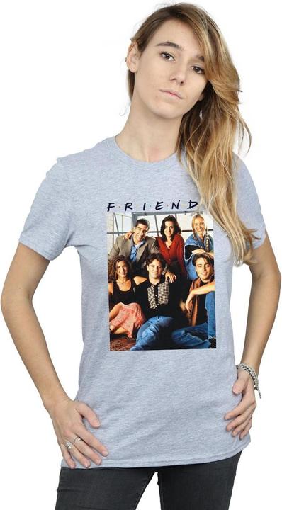 Immagine prodotto Friends Group Photo Window Maglietta Ampia Donna (L)