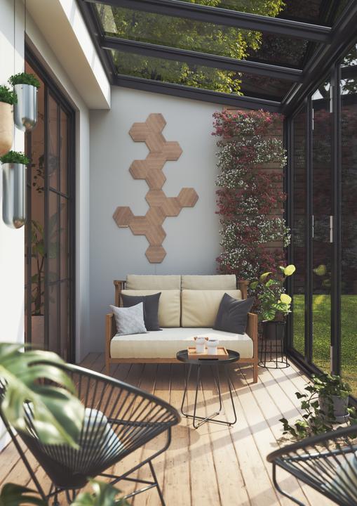 Actual product image Nanoleaf Wood (22 lm)