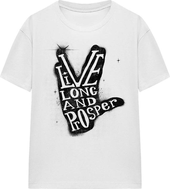 Actual product image Star Trek Beyond Unisex Adult Prosper Hand T-Shirt (S)